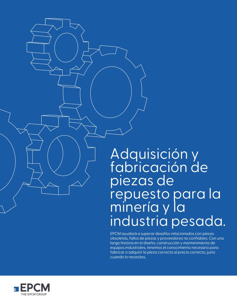 EPCM_Suministro de Piezas de Repuesto_folleto